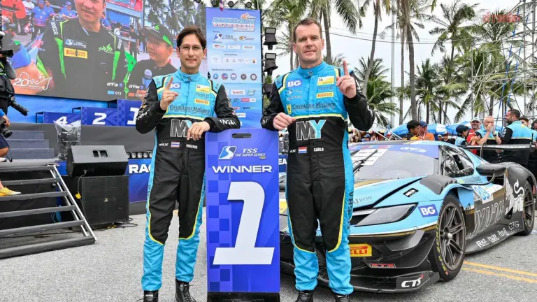 Voravatr Wins GT3 Race at Bangsaen Grand Prix