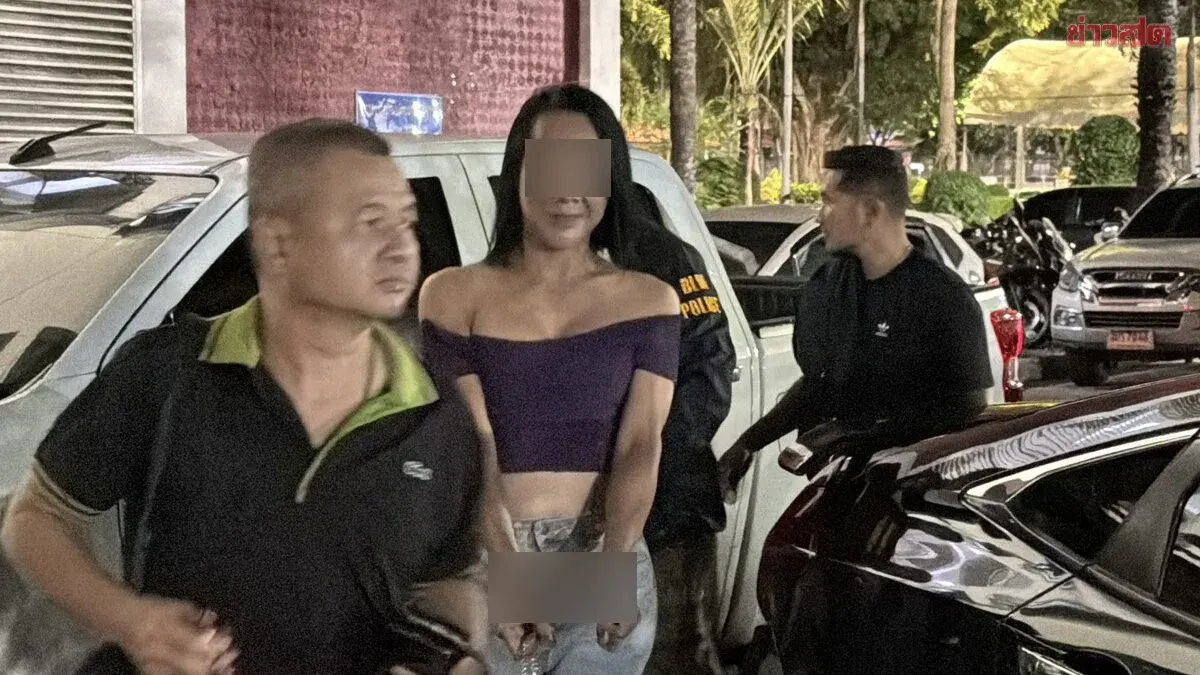 Yam Vendor Arrested After Live-Streaming Meth Use in Pattaya