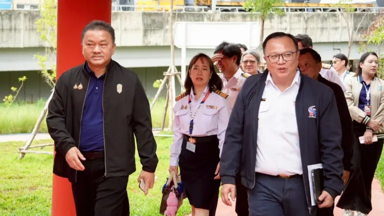 PCD Inspects Chaloemratchamontri Highway Project to Enhance Environmental Management Standards
