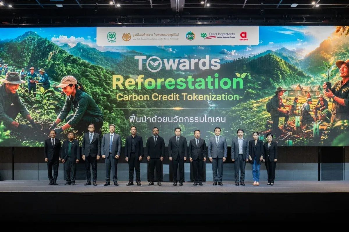 CP Group Launches Forest Tokenization for Natural Capital Economy