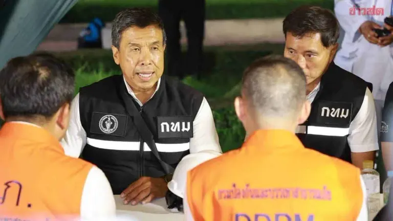 Bangkok Orders Evacuations Near Purple Line Tunnel Collapse