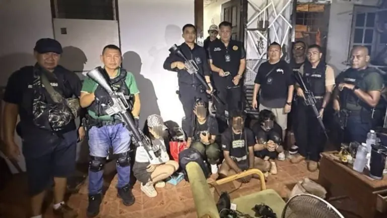 Phuket Police Arrest 19 in Drug and Gun Sweep