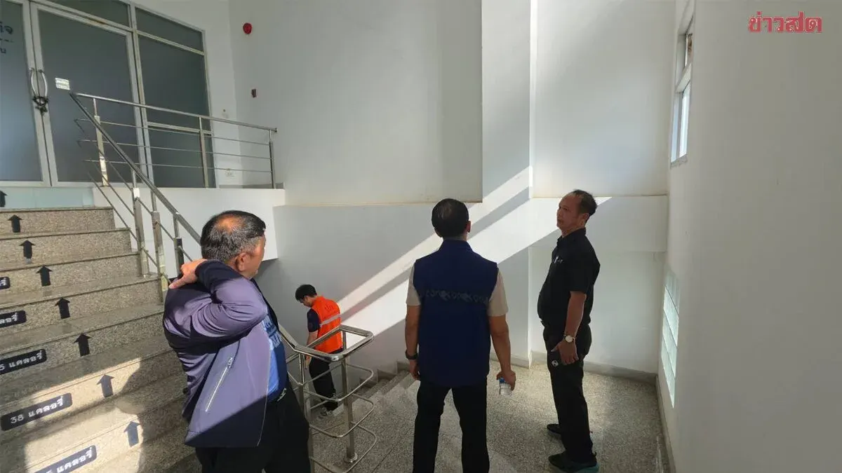 Deputy Governor Inspects Buriram Building After Tremors