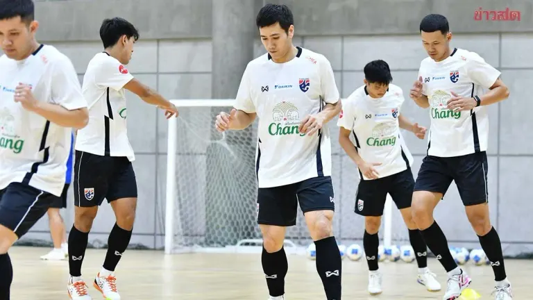 Thailand Names 16 Futsal Players for 2026 Continental Championship