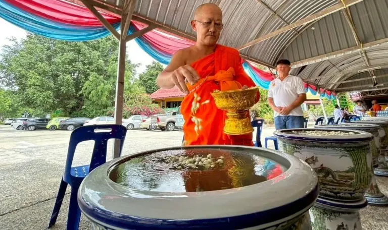 Wat Phai Lueang Holds 2569 Sacred Water Blessing Ceremony to Break Bad Luck and Enhance Fortune and Merit