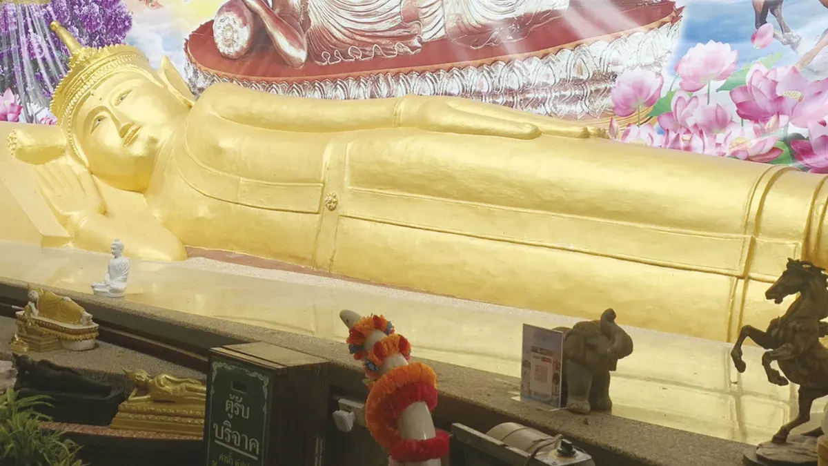 Thailand's Only 1,000-Year-Old Reclining Buddha Draws Pilgrims to Trang
