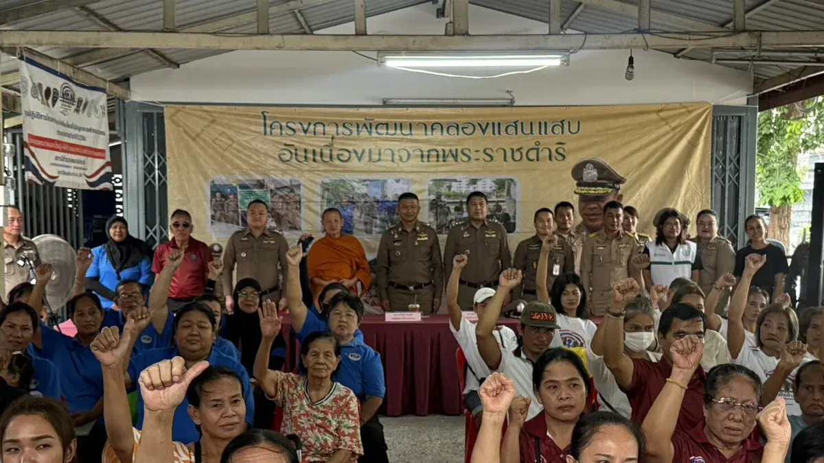 Police, Communities Unite Against Drug Abuse in Bangkok District