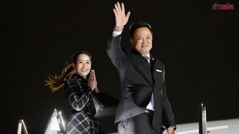 PM Anutin Wraps Up UN Assembly, Heads to London