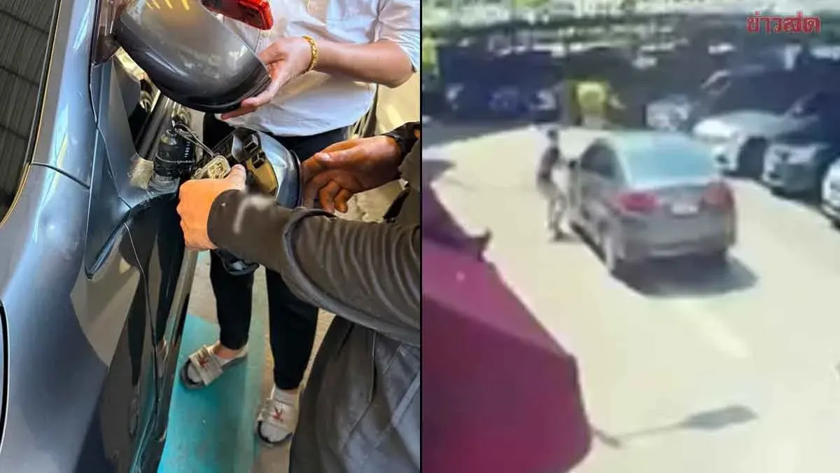 Woman Warns of Hit-and-Run in Parking Lot