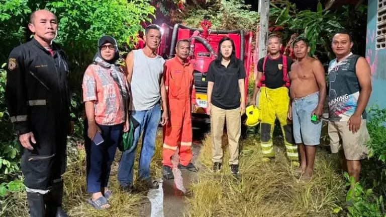 Drug-Fueled Fire Spreads to Three Homes in Thalang
