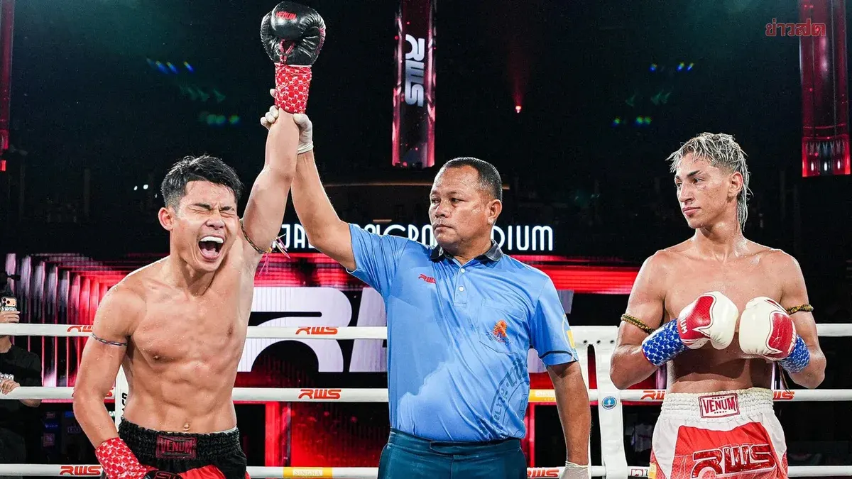 Young Khunsuek Debuts Impressively in New Weight Class at RWS, Eyes Title Shot Against Chieap Kaad
