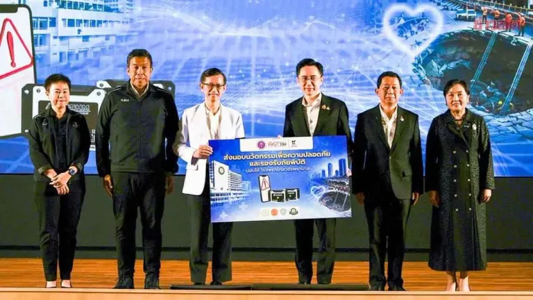 Ministry of Higher Education and Bangkok Deliver Earthquake Detection Innovation to Boost Hospital Safety