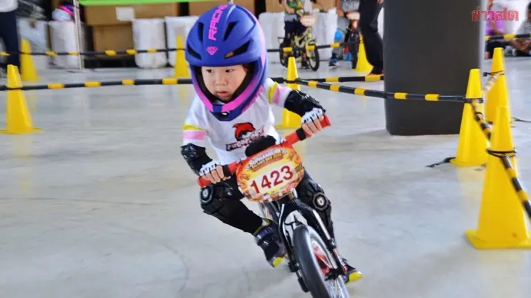 Young Champion Taiga Ishihara Wins Central Thailand Balance Bike Title