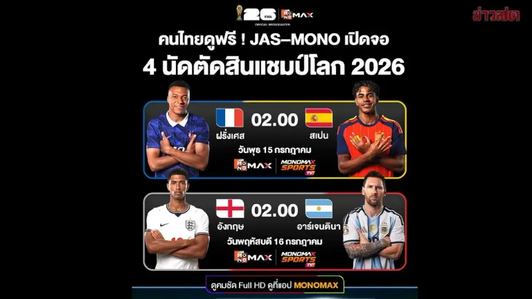 JAS and Monomax Open Free World Cup Final Coverage
