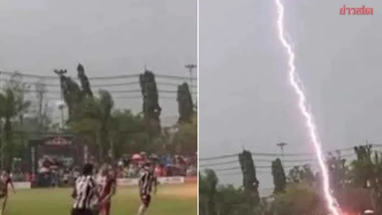 Lightning Strike Kills Footballer at Sungai Kolok Match