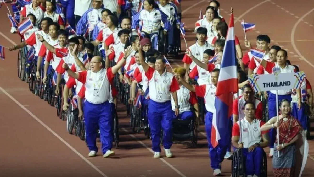 Thailand Sends 282 Para Athletes to Asian Games