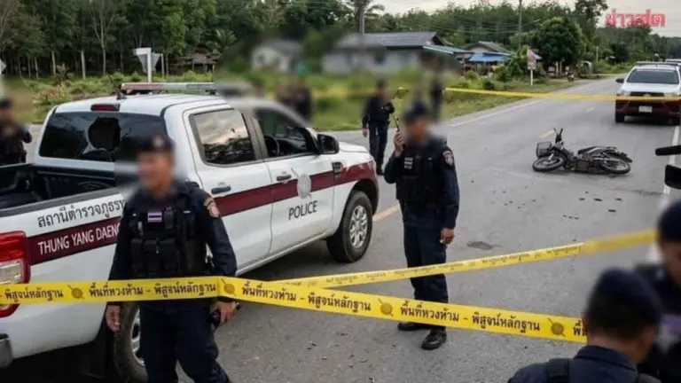 Police Officer Shot, Returns Fire in Pattani Attack