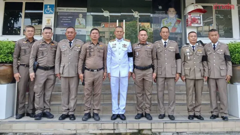 Bang Khen Police Station Honors Retiring Officers