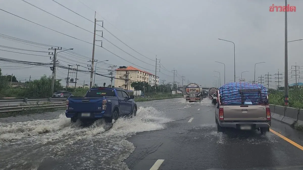Samut Sakhon Governor Orders Dredging to Ease Rama 2 Flood