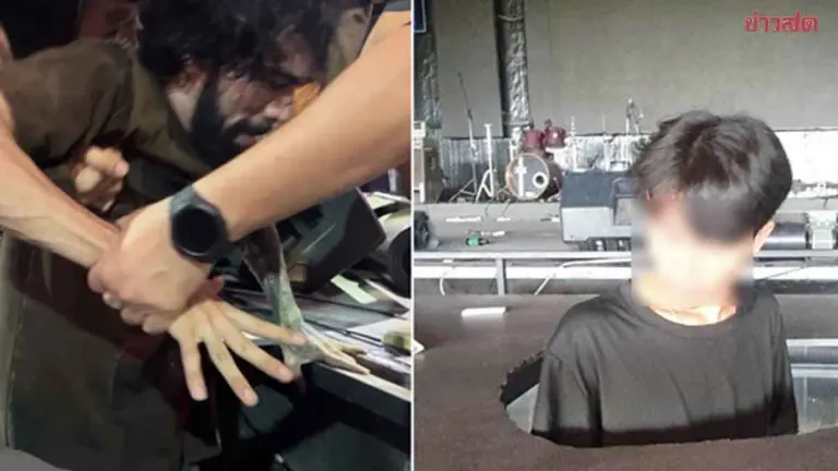 Singer Jeang Big Ass Falls Through Stage Floor During Concert