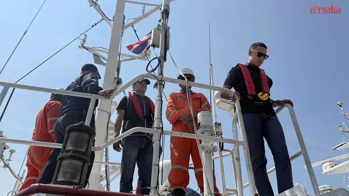 Two Arrested Installing Starlink Equipment on Fishing Boats in Songkhla Lake