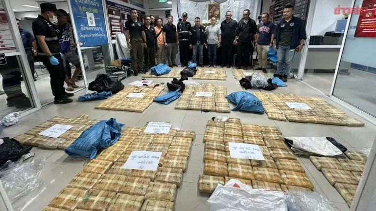 Police Seize Record 2.6 Million Methamphetamine Pills in Sisaket