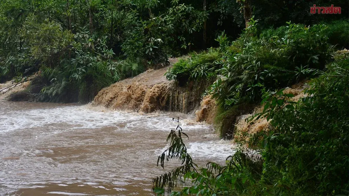 Sai Yok National Park Shuts Waterfalls After Heavy Rain Flood