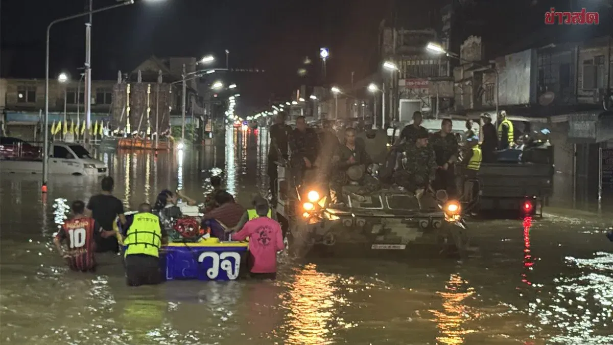 Floods Steady in Prachin Buri, Affect 40,000 Homes, Five Dead