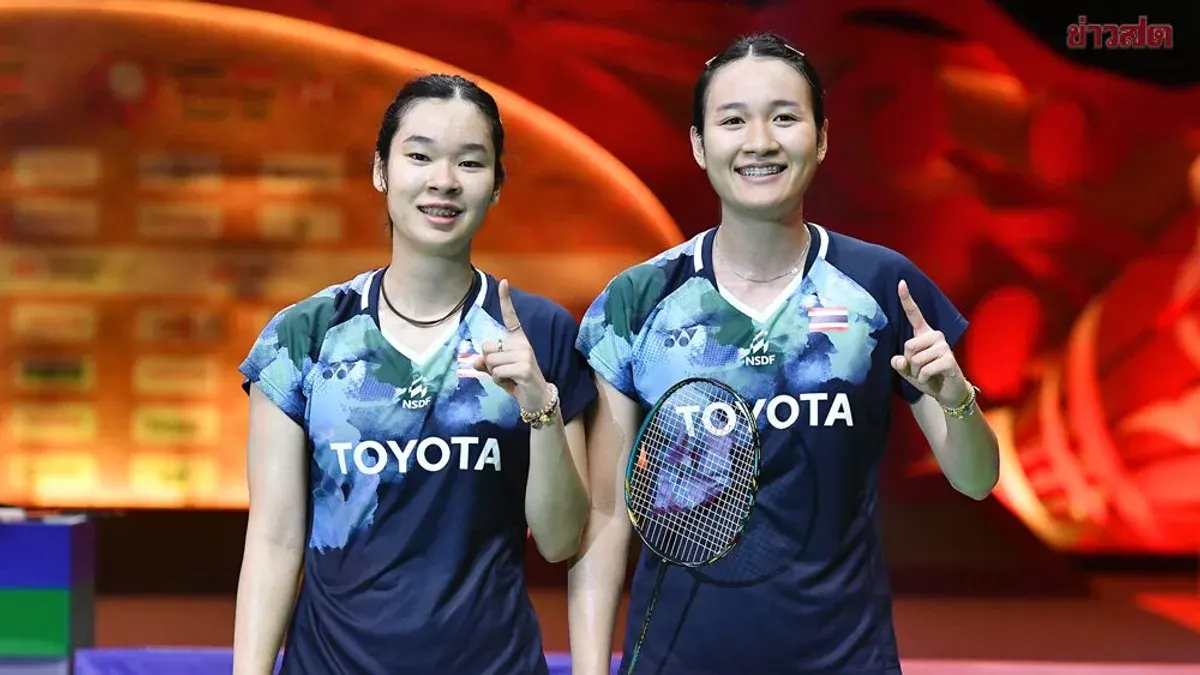 Thai Sisters Reach Korea Masters Final in Badminton