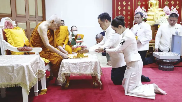 PM Opens Ceremony Honoring Supreme Patriarch's 99th Birthday