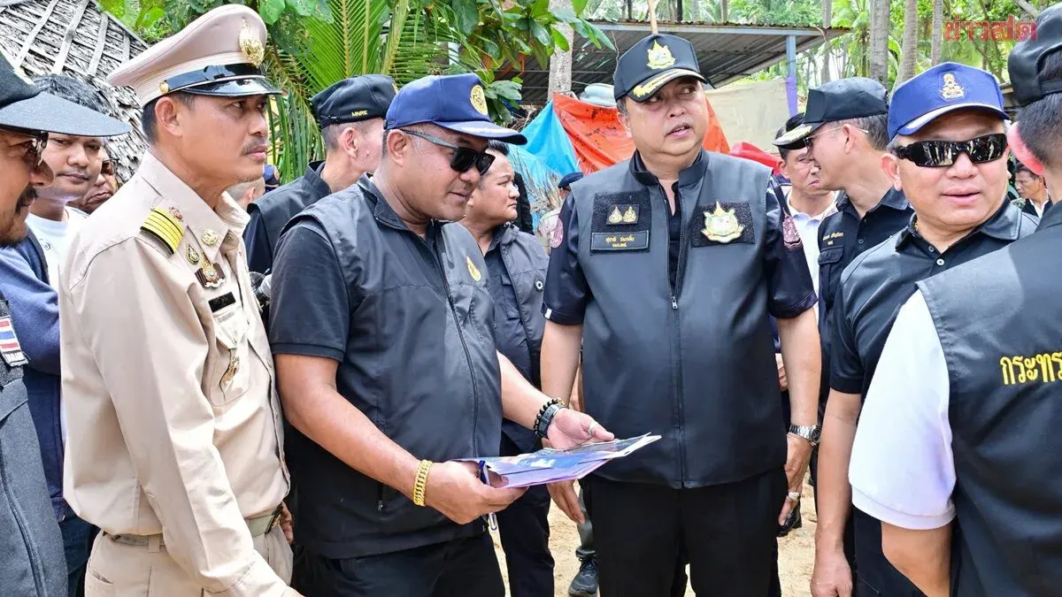 PM Anuthin Orders Natural Resources Minister Suchati to Lead Team in Reclaiming Noi Beach in Phuket, Sets 7-Day Deadline for Illegal Structure Demolition and Forest Restoration