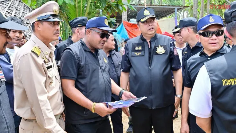 PM Anuthin Orders Natural Resources Minister Suchati to Lead Team in Reclaiming Noi Beach in Phuket, Sets 7-Day Deadline for Illegal Structure Demolition and Forest Restoration