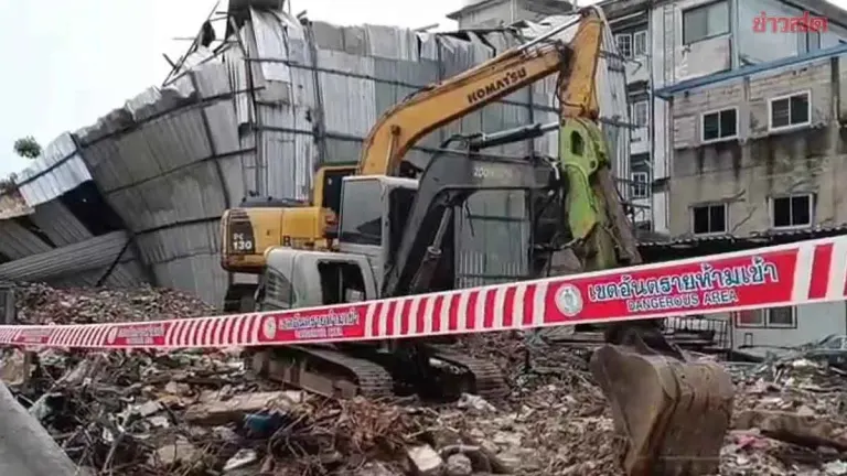 Four-Story Building Collapses During Orange Line Demolition