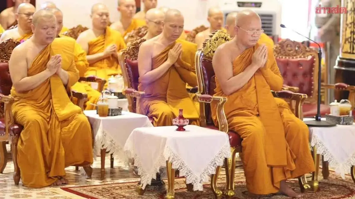 Buddhist Abbot Installed as Regional Head in Northern Thailand