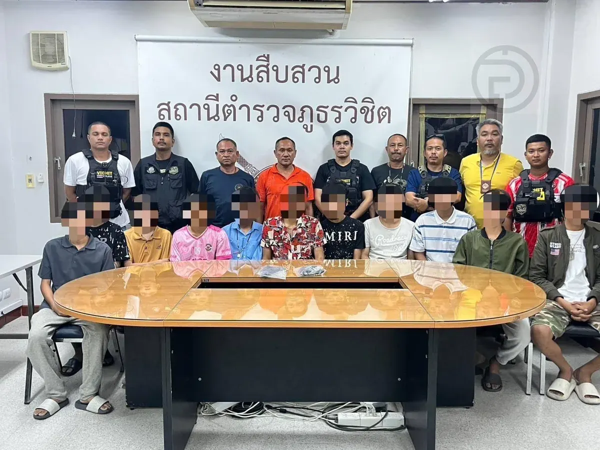 Armed Youth Gang Linked to Shootings Arrested in Wichit