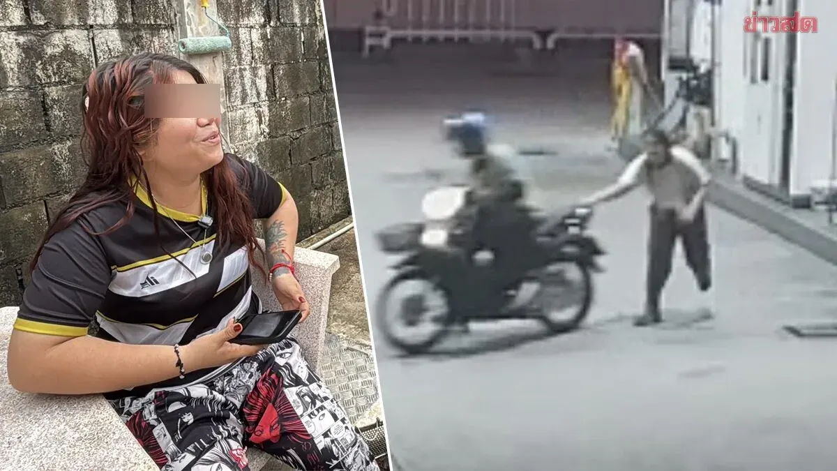 Gas Station Worker Recounts Terrifying Moment: Customer Flees Without Paying, Drags Her by Motorcycle After Three Respectful Wai Gestures, Leaves Her With Head Split Open Requiring Two Stitches