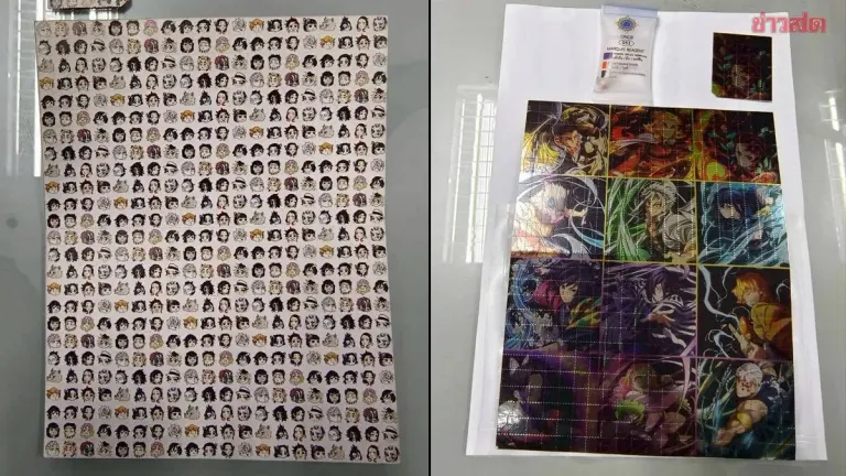 Customs Warns of Cartoon Sticker LSD Drug Disguise