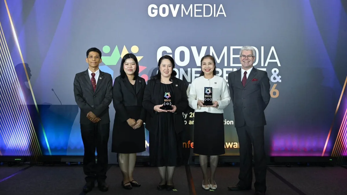 Thai Science Museum Wins Two Awards at International Government Media Conference