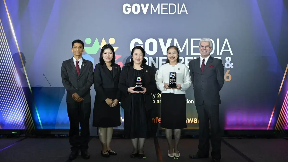 Thai Science Museum Wins Two Awards at International Government Media Conference