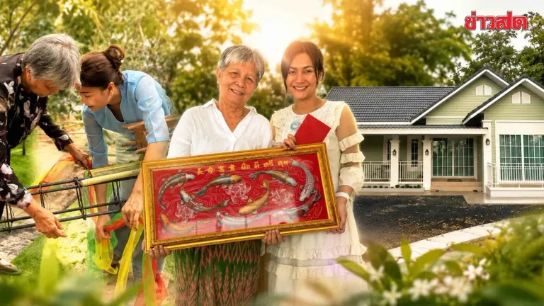 Singer Builds Dream Home for 70-Year-Old Mother in Rice Field