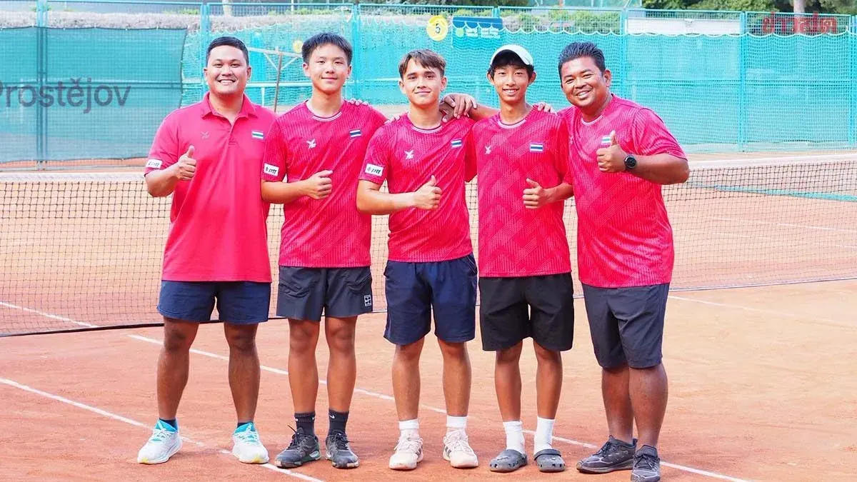 Thai U-14 Tennis Team Finishes 14th at World Junior Championships
