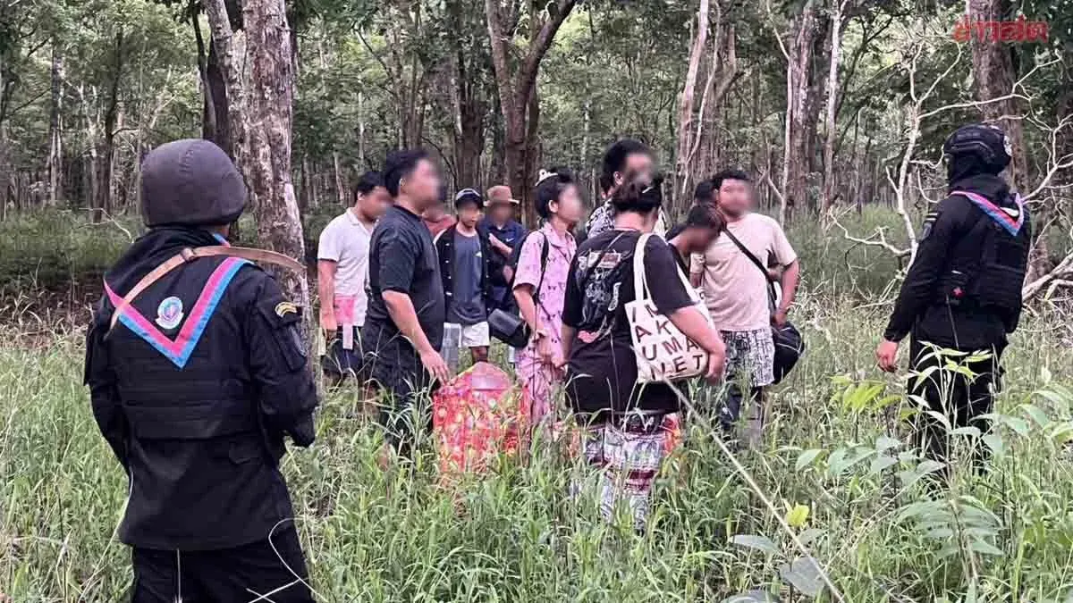 Poipet Crackdown: 16 Thai, Shan, and Vietnamese Nationals Arrested Fleeing into Thailand, Illegal Online Gambling Operation UFABET168 Exposed