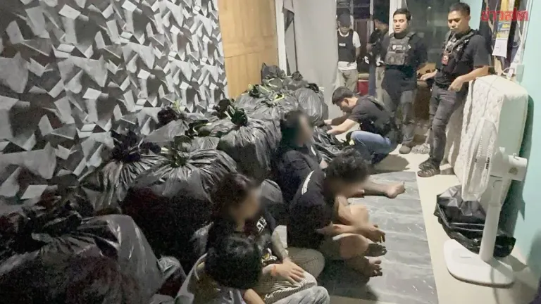 Drug Trafficking Gang Busted: Police Seize 8.9 Million Methamphetamine Pills from Rental House in Pathum Thani, Four Suspects Arrested