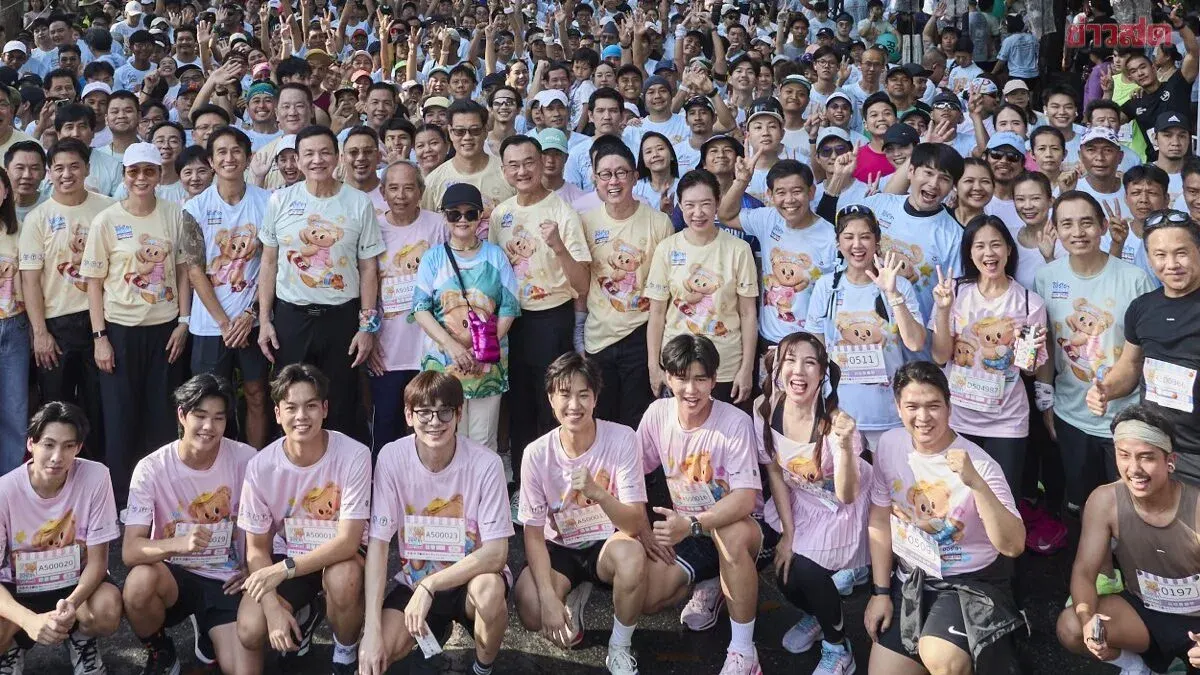 Doctor Ortho's Step Forward Charity Walk for 13 Hospitals Surpasses 100 Million Baht Donation Target