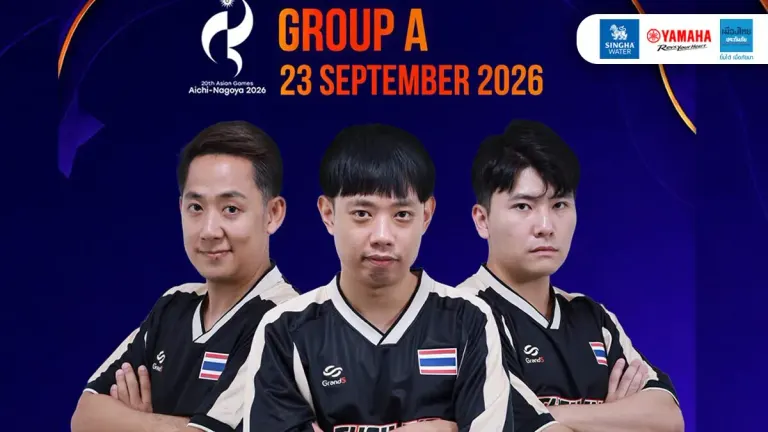 Thailand Fighting Games Team Advances to Asian Games Quarterfinals