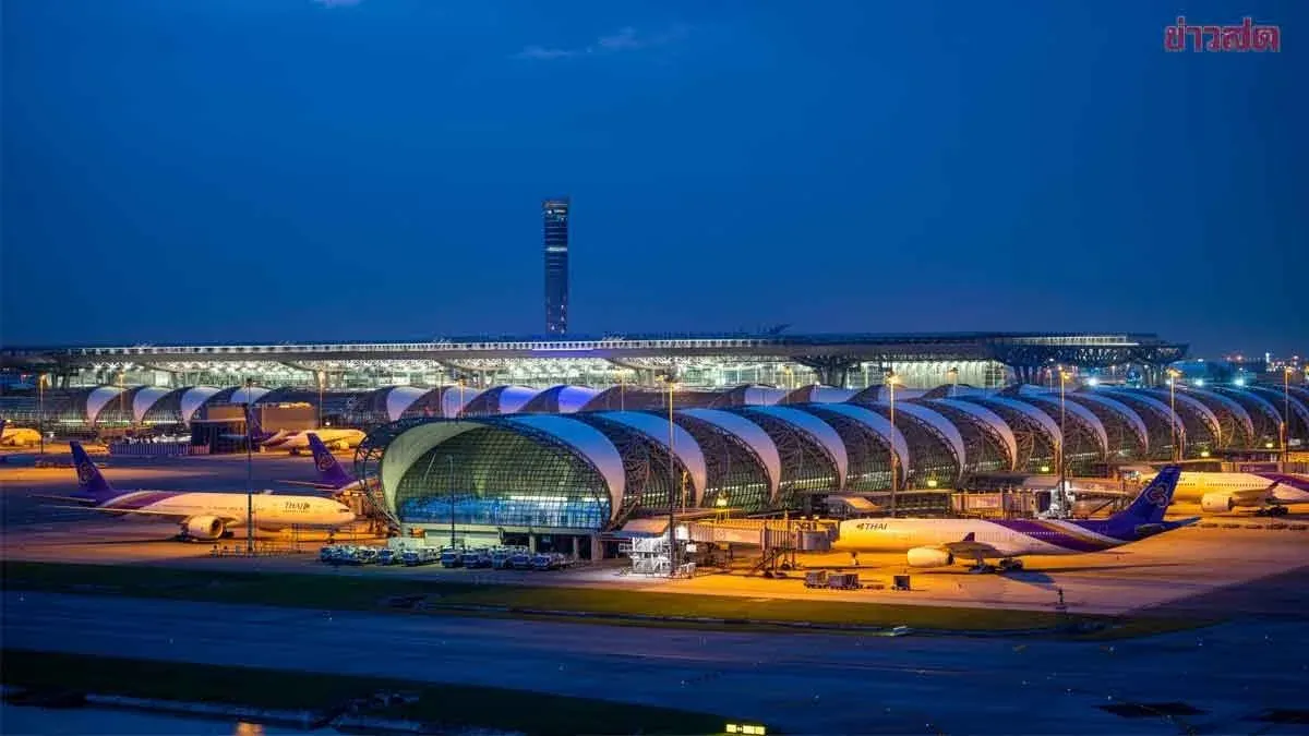 Suvarnabhumi Passenger Traffic Hits 59 Million in 11 Months