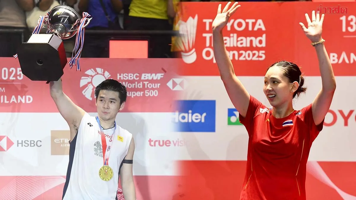 Kulwutti Takes on Young Japanese Star – Pornpawee Faces Indian Competitor in Thailand Open Badminton Championship