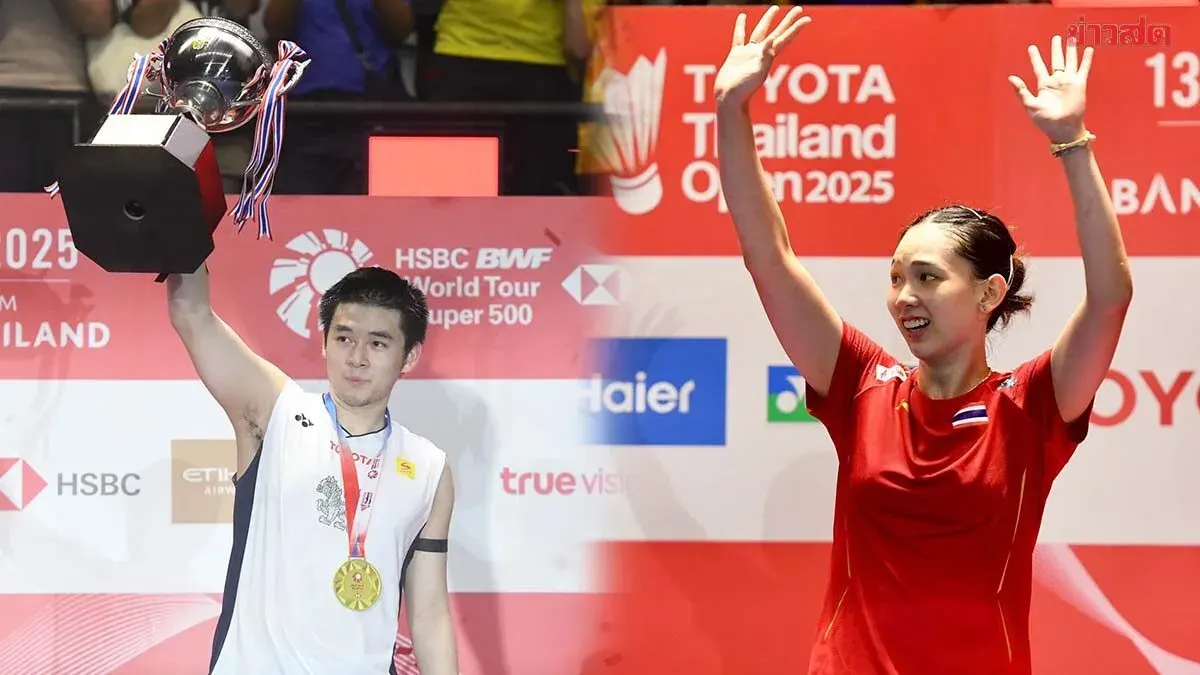 Kulwutti Takes on Young Japanese Star – Pornpawee Faces Indian Competitor in Thailand Open Badminton Championship