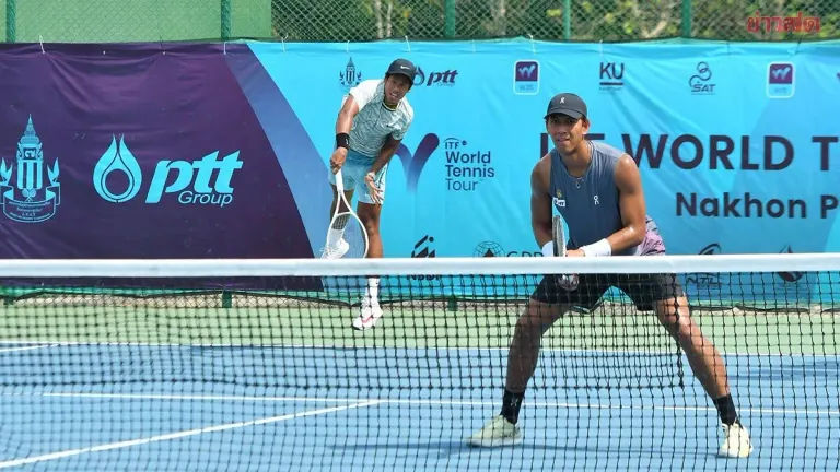 Kasidis pairs with Pawich to upset top-seeded doubles team in ITF tennis semifinals