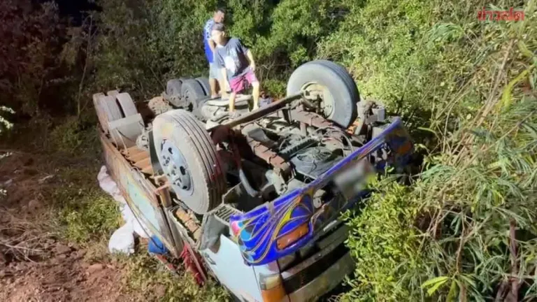 66-Year-Old Truck Driver Suffers Medical Episode, Causing Rollover That Kills Myanmar Worker Buried Under 16 Tons of Salt